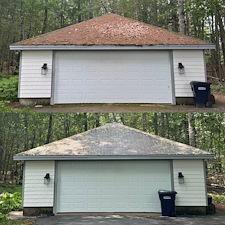 Detached-Garage-Roof-Restoration-and-Moss-Removal-Wolfeboro-NH 0