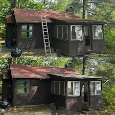 Moss-Removal-in-Tuftonboro-NH-Roof-Washing-at-Sunset-Lodges 1